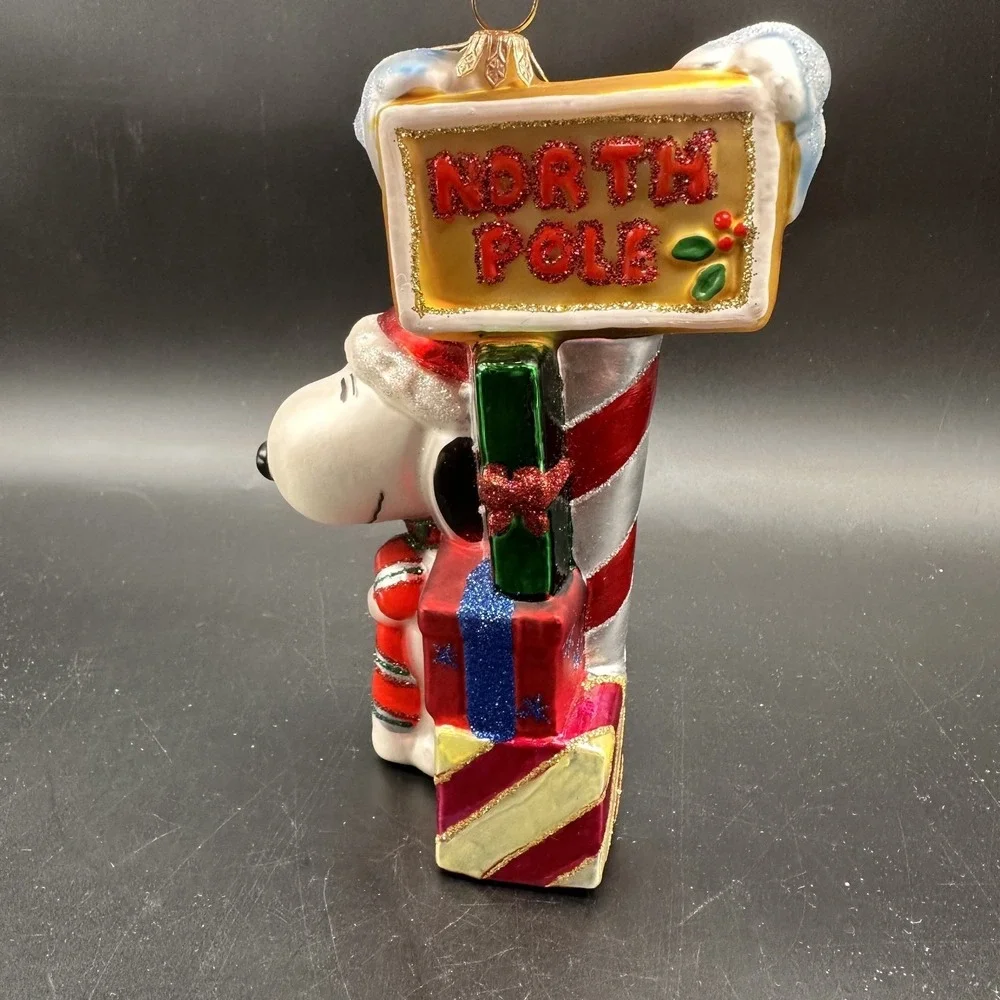 KURT ADLER POLONAISE NORTHPOLE SNOOPY ORNAMENT AP1511 6